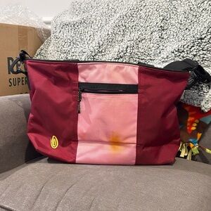 Messenger bag tumbuke2 Stylish Burgundy and Pink Women's Shoulder Bag